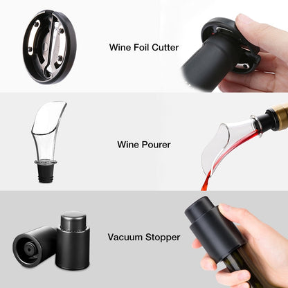 Electric Wine Bottle Opener Kit